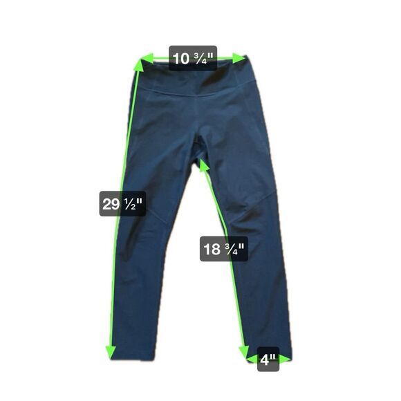 Outdoor Voices Charcoal Gray Black Yoga Athletic Leggings Women’s Size S - Picture 6 of 6